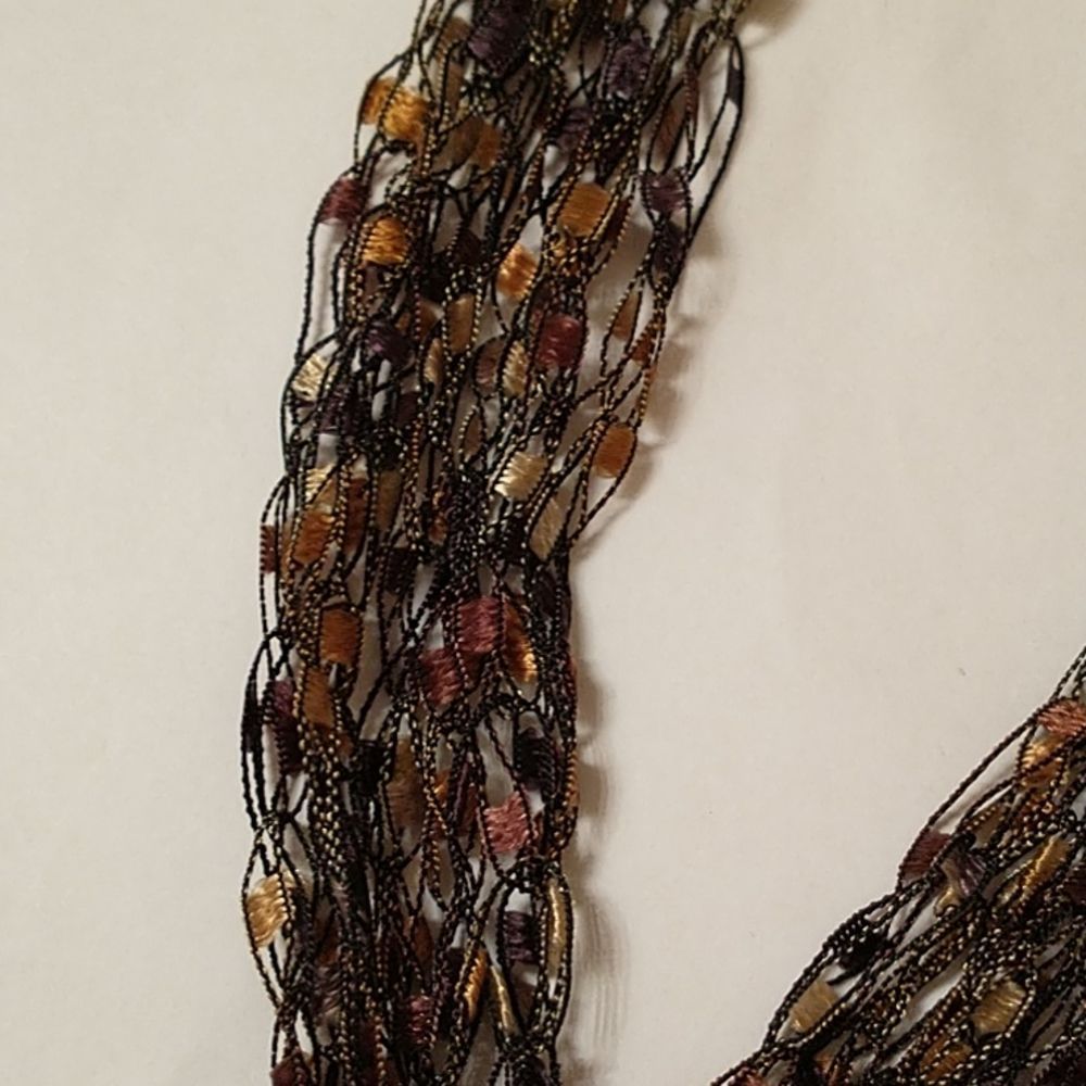 Handmade Ladder Ribbon Necklace! - Picture 3 of 8